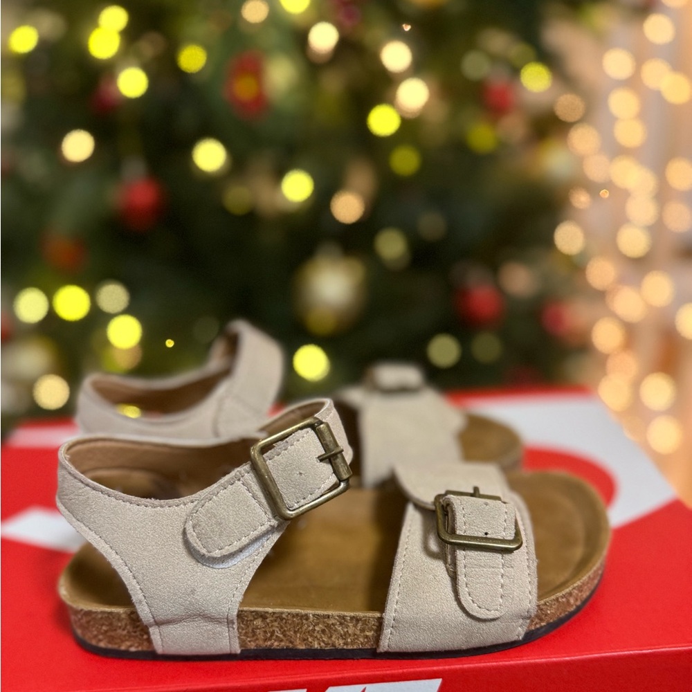 Kids Beige Sandals
